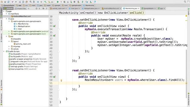 Capítulo 309 - Android Bases de datos Realm buscar datos смотреть онлайн