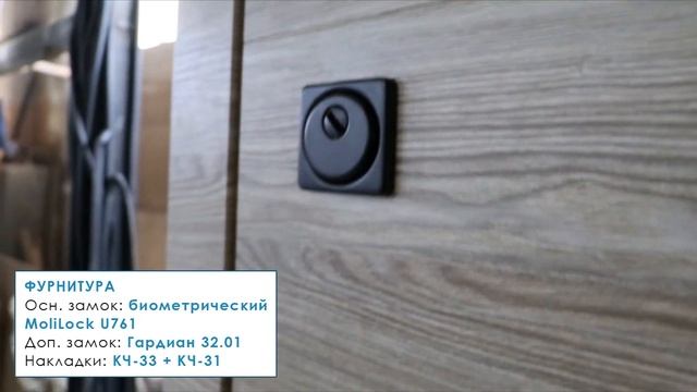 Термодверь Панель-Панель с биометрическим замком. Снаружи ФЛП-528. Внутри ФЛП-529 смотреть онлайн