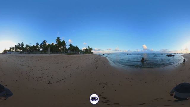 VR 360: Praia de Itapuã em VR 360, Um Passeio Imersivo Pelas Ondas e Areias Douradas! 🏖️🌊 смотреть онлайн