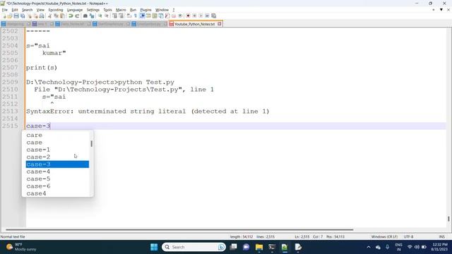 30 String in Python Part 1 by #SaiKumarValaboju #Microsoft Python Certified смотреть онлайн