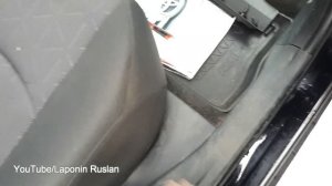 Toyota RAV4. Как снять заднее сидение. How to remove the back seat.
