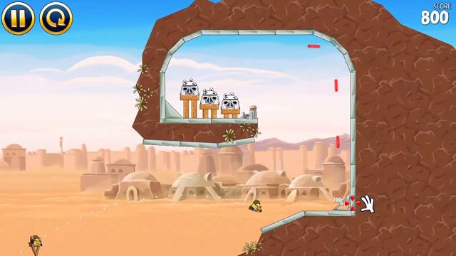 Angry Birds Star Wars Gameplay Part 1 Tatooine смотреть онлайн