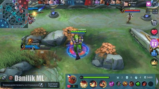 ? КАК ИГРАЕТ ТОП 1 МИРА БАРТС ? ГАЙД НА БАРТСА ? Мобайл легенд ★ Mobile legends ★ смотреть онлайн