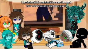 Minecraft reacts to "Herobrine vs Entity 303 & Dreadlord Part 4 & 5(Finale)" [Requested]