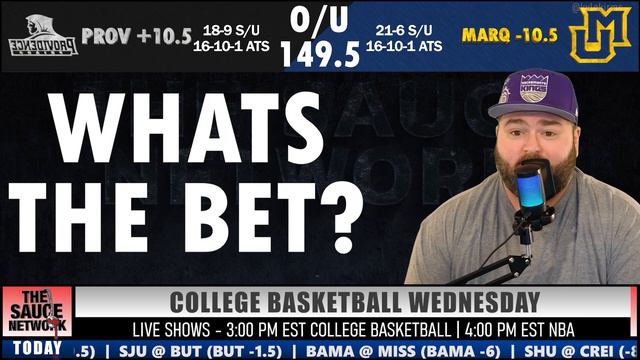 College Basketball Bets Wednesday February 28 Picks & Predictions | The Sauce Network | Kyle Kirms смотреть онлайн