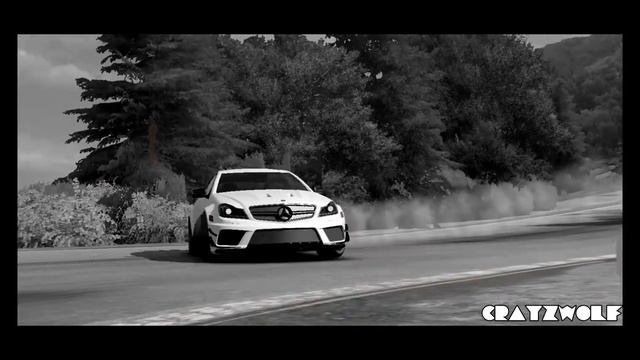Mercedes Benz W204 C63 Drift / Assoluto Racing / Night Lovell Dark Light / Crayzwolf смотреть онлайн
