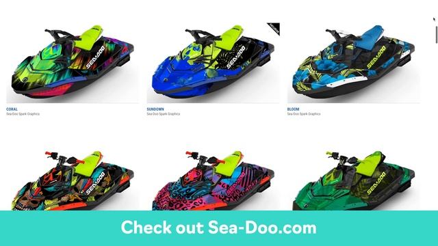 2021 Sea-Doo Spark & Spark Trixx Specs, Features & Accessories