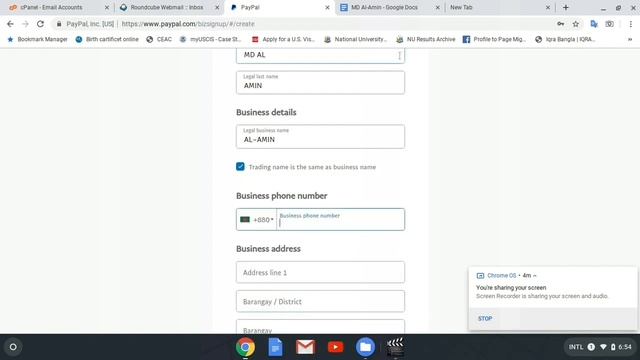 How to Create PayPal account using Bangladeshi NiD, Number, Bank, Address | Full Bangla Tutorial смотреть онлайн
