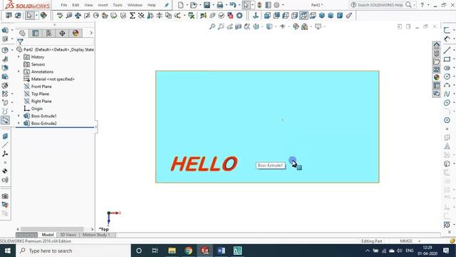 D9 | SolidWorks | More on Sketch Tools, Text, Import from AutoCAD смотреть онлайн