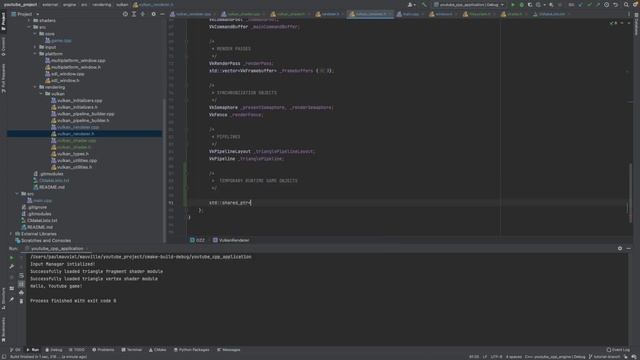 Vulkan Shader Class | Cross Platform Game Engine Development смотреть онлайн