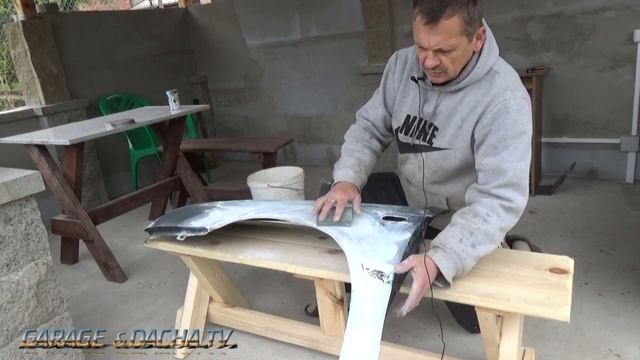 Заклëпки. ремонт крыла без сварки.VW Гольф 3(будет жить ?) !!!?? смотреть онлайн