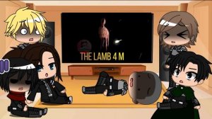 AOT reacts to Trevor Henderson Giants Size Comparison || Gacha Club ||