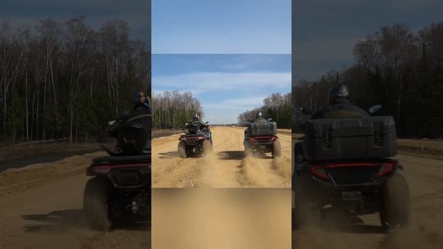 Новый квадроцикл Loncin 700 против CF-Moto 600 со старта! смотреть онлайн