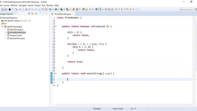 Prime Number 1 to 100 In Java | Java Interview Question in MNC смотреть онлайн