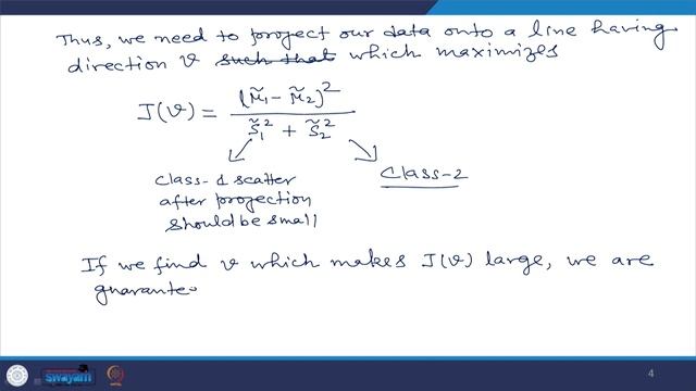 Lecture 19 : Linear Discriminant Analysis смотреть онлайн