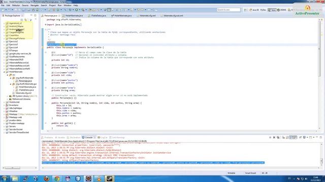 Java - Conectar con una Base de Datos MySQL utilizando Hibernate смотреть онлайн