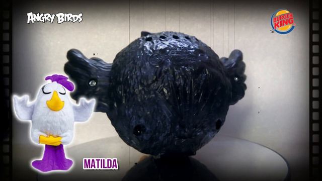 Burger King Jr. Meal Toys July 2017 – Angry Birds - Black Bird смотреть онлайн