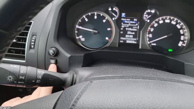 LC150 PRADO diesel. Сброс данных о замене моторного масла. смотреть онлайн