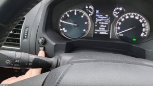 LC150 PRADO diesel. Сброс данных о замене моторного масла.