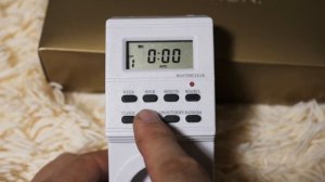 Розетка с таймером Electraline 59501