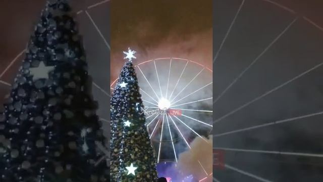 Празднования Нового года в парке Горького смотреть онлайн