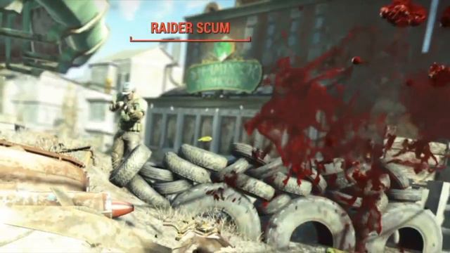 Fallout 4 Epic critical hits headshots, exploding heads and funny glitches смотреть онлайн