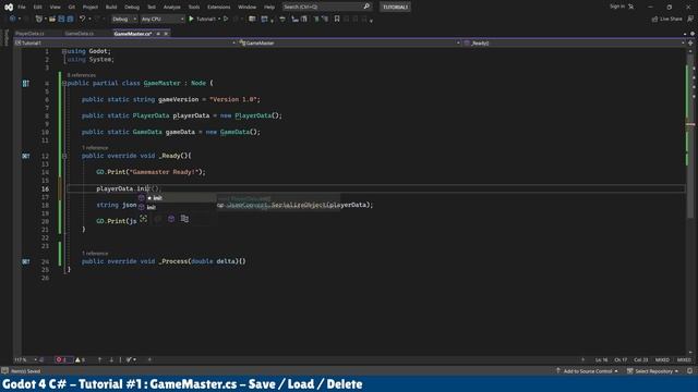 Godot 4 C# Tutorial #1 - Save / Load / Delete System смотреть онлайн