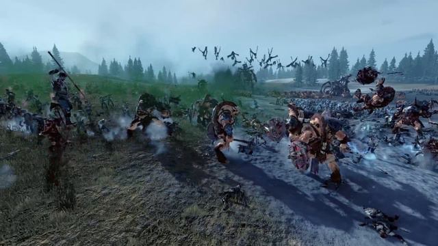 Vampire Coast vs Beastmen | THE HERD - Total War Warhammer 2 смотреть онлайн