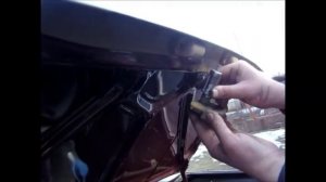 Замена замка багажника на классике ваз