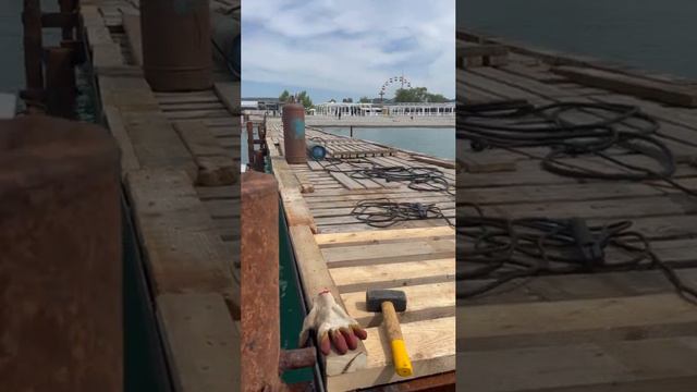 Архипо-Осиповка 3 мая 2024 года 🌥️ ремонт центрального причала ✌️ Видео: Savage смотреть онлайн