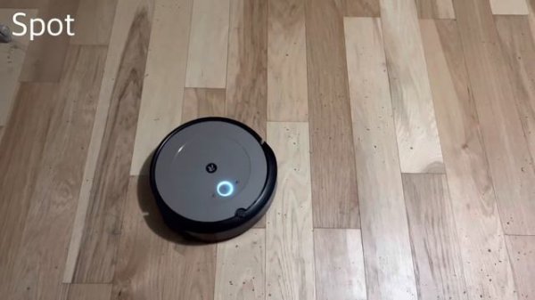 Demo of an iRobot Roomba i1+