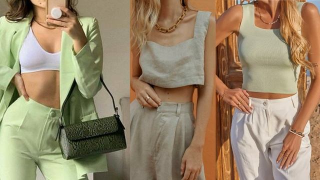 КРАСИВЫЕ МОДНЫЕ ТРЕНДОВЫЕ ТОПЫ 2021-2022 СТИЛЬНЫЕ ОБРАЗЫ НА ЛЕТО смотреть онлайн