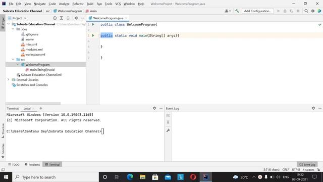 MAIN METHOD SYNTAX IN JAVA смотреть онлайн