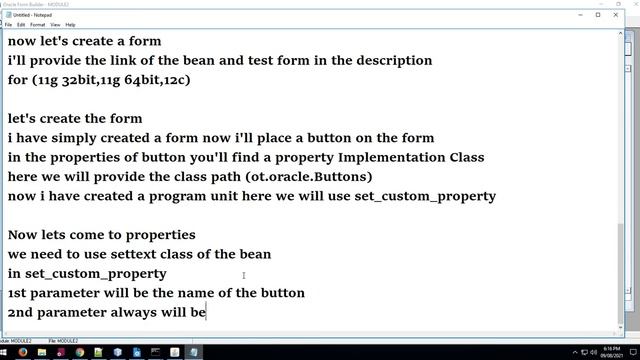 How to use java bean to make Buttons to look Funky and Shaped like TEXT in oracle Forms. смотреть онлайн