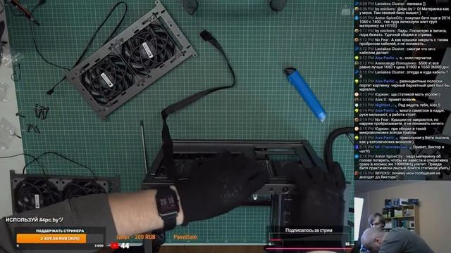 Сборка ПК в SilentiumPC Krux Naos