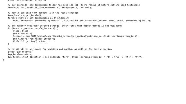 Wordpress: conditional (theme) language selection at 'runtime' смотреть онлайн