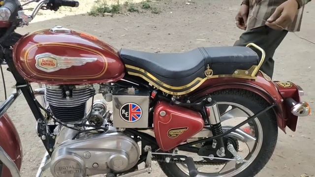 Old Bullet Restoration Modification Royal Enfield classic standard रोयल इनफील्ड बुलेट मोडीफाइड MP смотреть онлайн