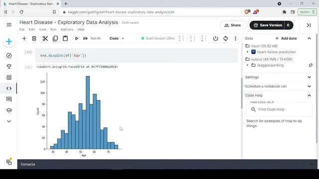 DistPlot - Heart Disease Analysis | GeeksforGeeks Python смотреть онлайн