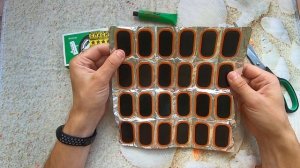 Резиновые Латки для Ремонта Повреждения Камеры Шины или Резиновых Изделий | Распаковка Отзыв Обзор