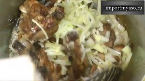 Видео рецепт - Баранина с картошкой