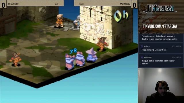 FFT Arena AI Tournament Season 6 Round 3 Match #39 - Dr Carvalho vs Kashkabald смотреть онлайн