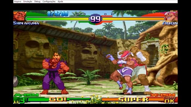Street Fighter Alpha 3 Max - Shin Akuma - R. Dramatic Battle [ PSP ] смотреть онлайн