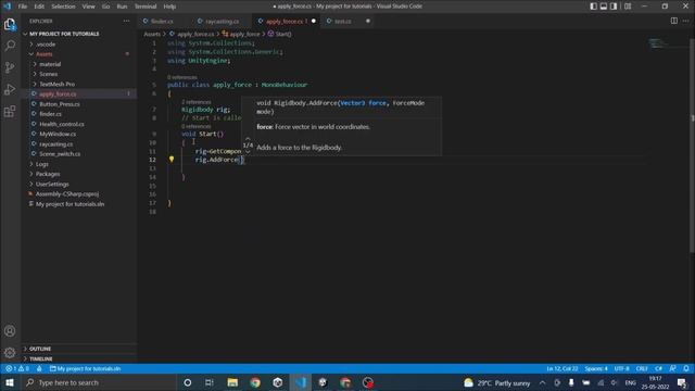 ? Adding Force to Objects in Unity: Beginner's Guide! ?? смотреть онлайн