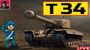 T34 - РЕБАЛАНС ПОШЁЛ НА ПОЛЬЗУ | ТТ США  Мир Танков