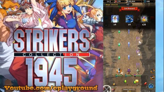 STRIKERS 1945 Collection Android/IOS Gameplay Walkthrough смотреть онлайн