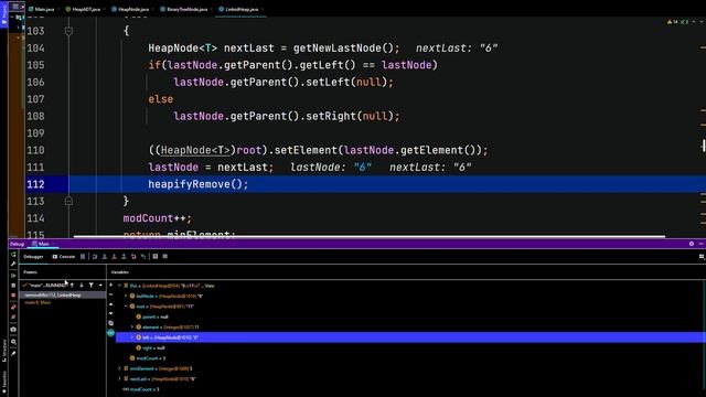 Java Linked heap ADT - Part 7 - Data Structures смотреть онлайн