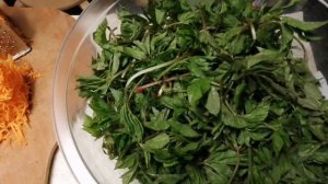 #132 Как приготовить квашенную сныть. Ферментированная сныть.