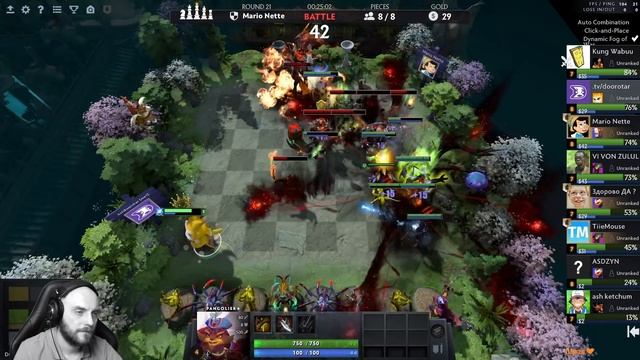 dota auto chess - beasts combo by queen player - queen gameplay auto chess #154 - auto chess pro смотреть онлайн
