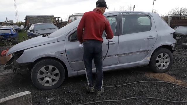 Покраска ПЕЖО-307 смотреть онлайн