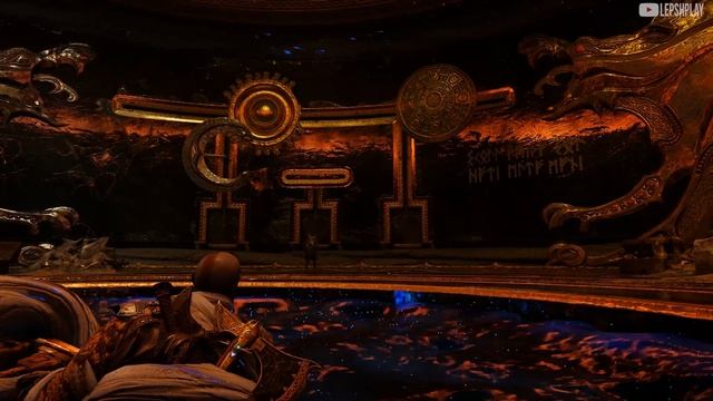 Луна Мидгард Солнце - ловушка в квесте Черная Руна God Of War